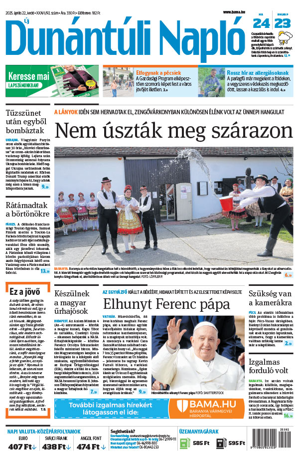 Lapszám: 2025.04.22.