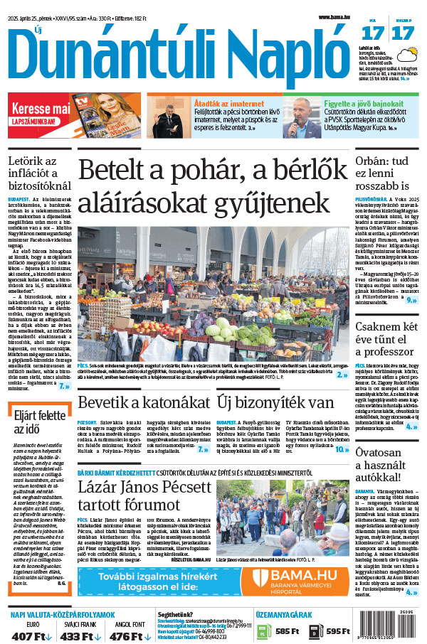 Lapszám: 2025.04.25.
