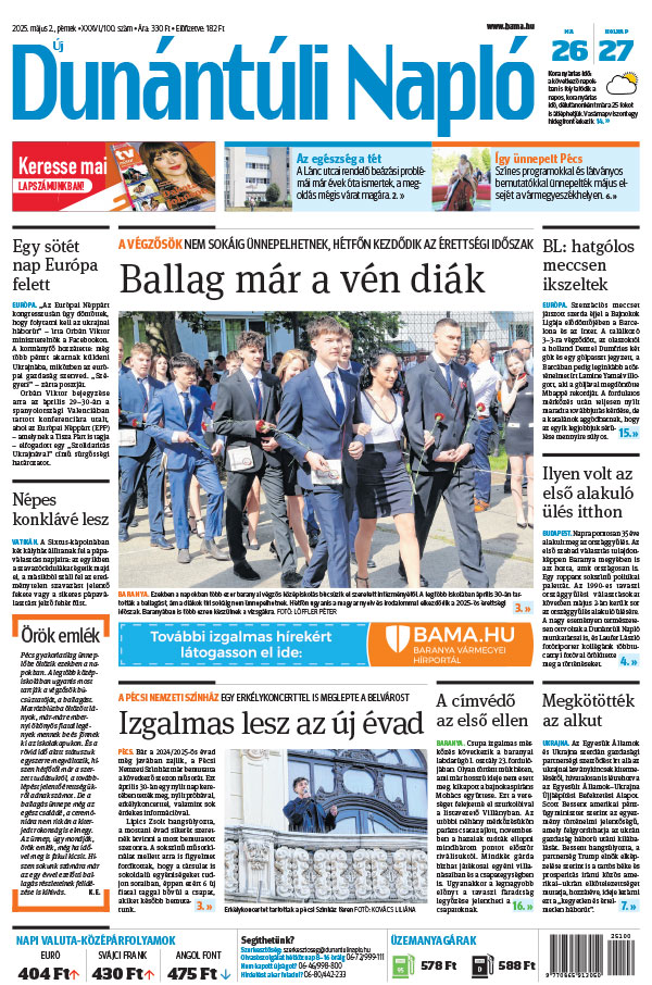 Lapszám: 2025.05.02. +MELLÉKLET