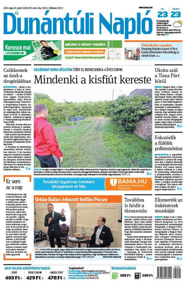 Lapszám: 2025.05.20.