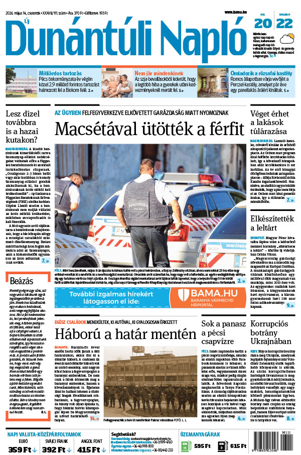 Lapszám: 2026. 05. 14.
