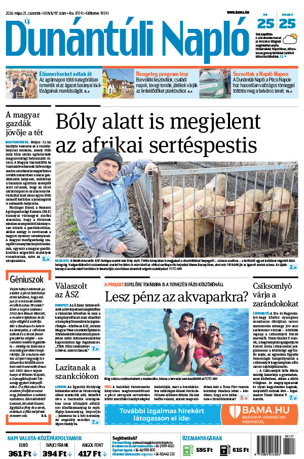 Lapszám: 2026. 05. 21.