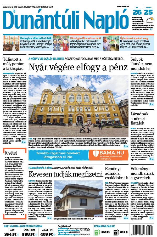 Lapszám: 2026. 06. 02.
