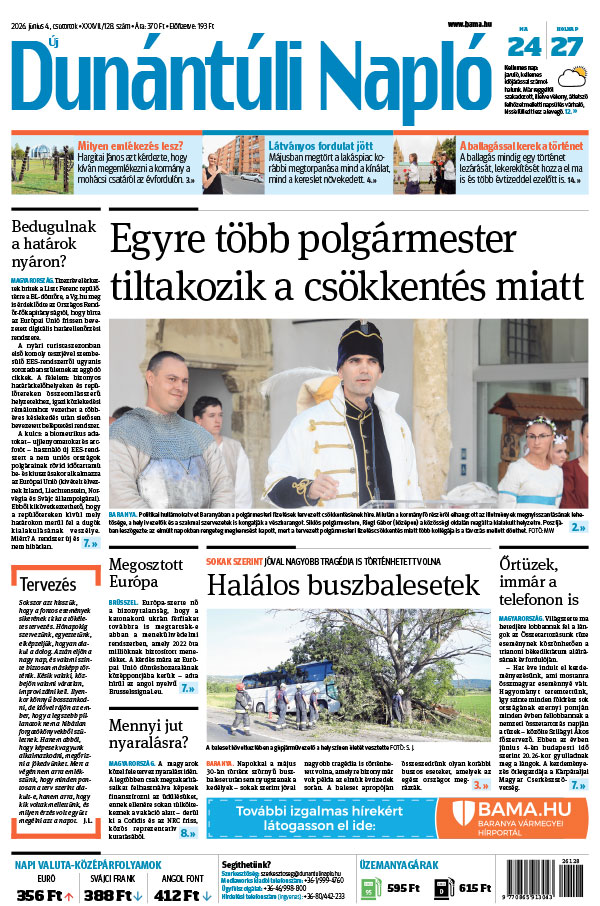 Lapszám: 2026. 06. 04.